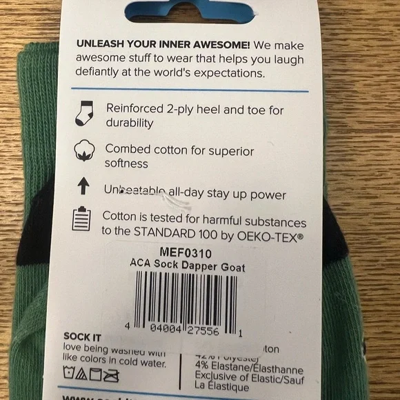 Mens Socks Goats - Picture 6 of 6